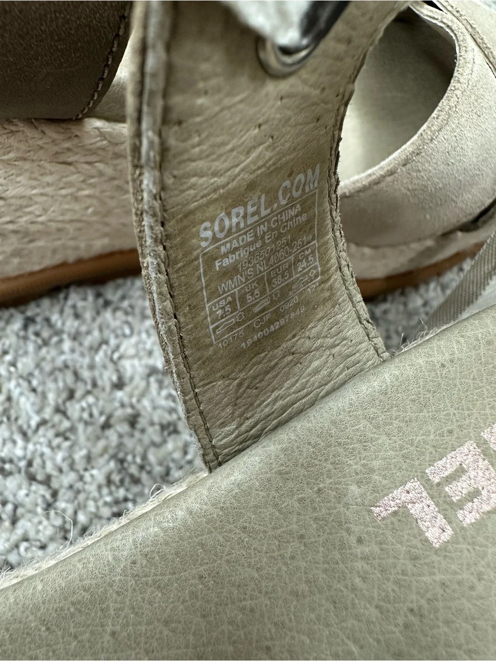 Like New Sorel Joanie Espadrille Sandals